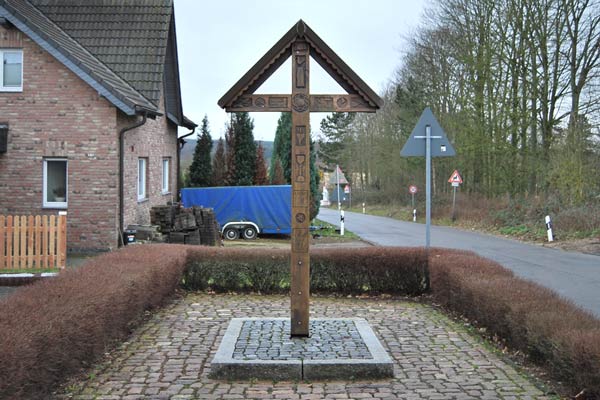 Cholera-Kreuz in Mausbach, Nachbildung von 2003