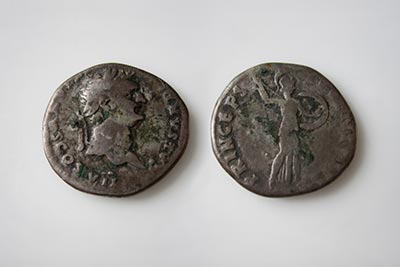 Denar, 80 - 81 n. Chr.