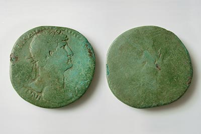 Sesterz, 118 - 122 n. Chr. Sesterz, 118 - 122 n. Chr.