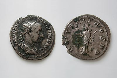 Antoninian, 239 n. Chr. Antoninian, 239 n. Chr.
