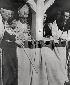Heiltumsweisung in Kornelimünster, o. Dat. (1937?)