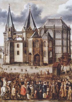 Aachenfahrt, Gemälde von 1622