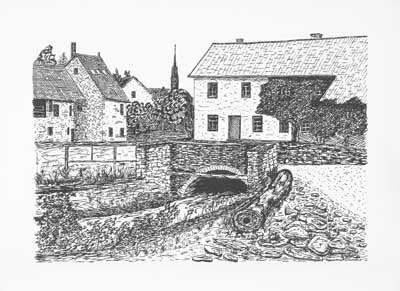 Heinz Peters: Wehebachbrücke a1937