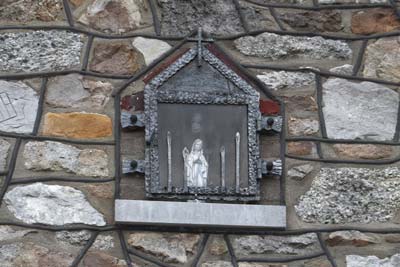 Hausfigur Immaculata, Werth, Dorfstraße 49