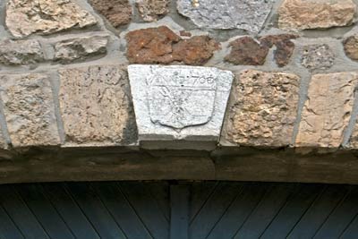 Hauszeichen Brauer, Gressenich, Römerstraße 18