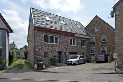 Hauszeichen, Dorff, Pfarrer-Gau-Strasse 14