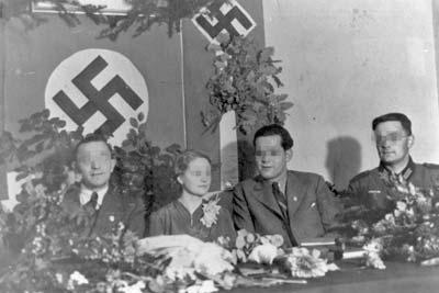 Hochzeit, Mausbach 1938 Hochzeit, Mausbach 1938