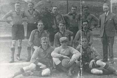 Fußballmanschaft Gressenich ca. 1930er Fußballmanschaft Gressenich ca. 1930er