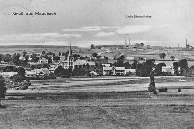 Mausbach mit Diepenlinchen, 1914