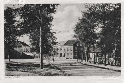 Mausbach Marktplatz, 1914