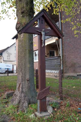 Franzosenkreuz Gressenicher Straße in Mausbach im November 2024