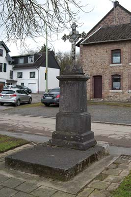 Wegkreuz Buschhausen / Eller Kreuz im Februar 2025
