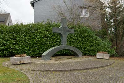 Friedenskreuz Gressenich im Februar 2025
