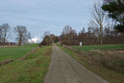 Werther Heide, Napoleonsweg Napoleonsweg in der Werther Heide
