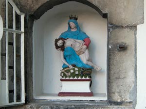Pieta in der Fleuther Kapelle