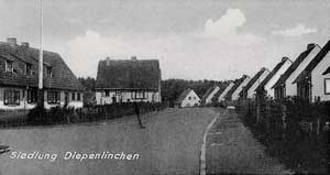 Postkarte, DAF-Siedlung Diepenlinchen